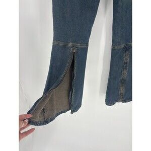 Y2K NEXT UK Flare Jeans W30 L30 Bootcut Zip Back 2000s Vtg Denim Women’s 6-8 S